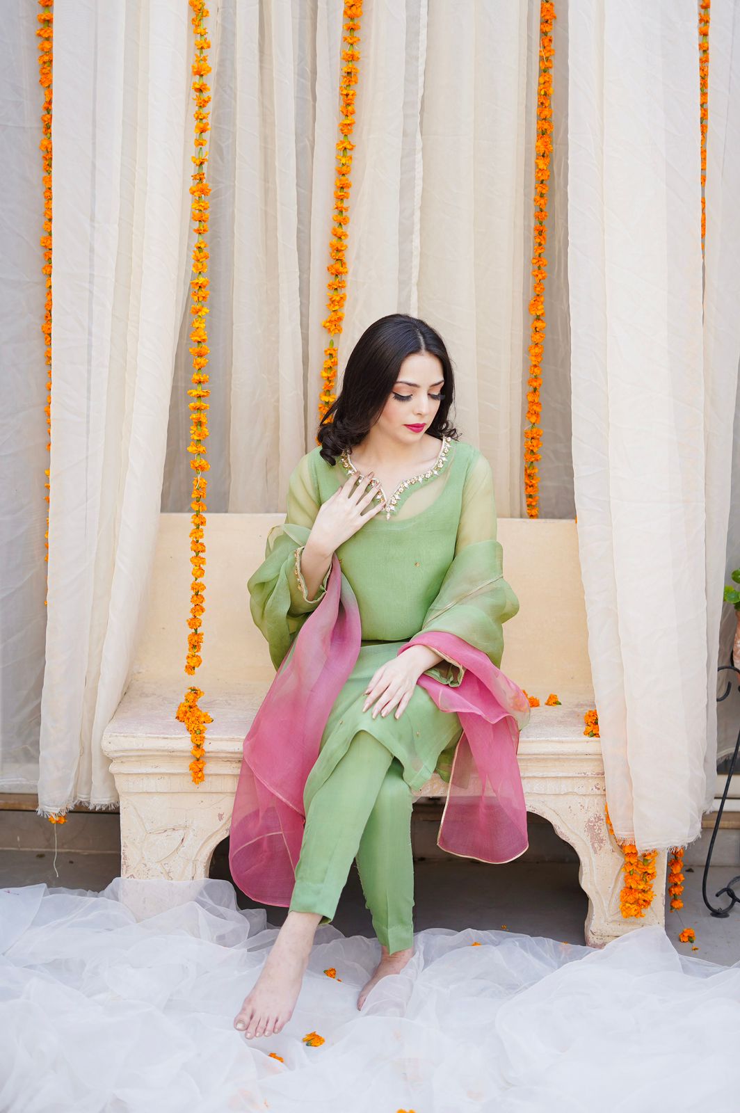 Pashma Khan Semi Formals Collection'2025-Shajar