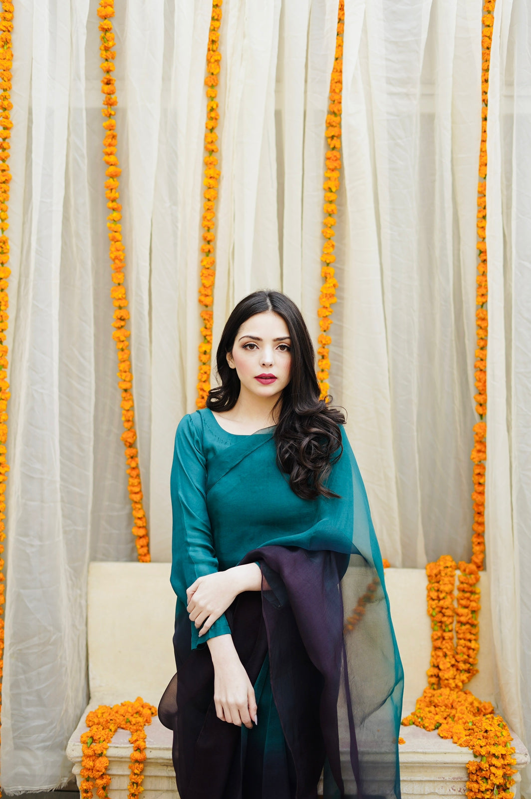 Pashma Khan Stitched Luxury Saree Collection'2025-Noór