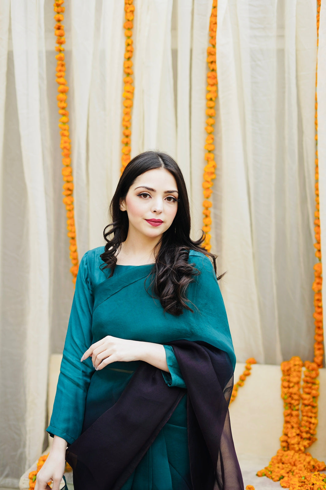 Pashma Khan Stitched Luxury Saree Collection'2025-Noór