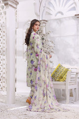 Feathers Unstitched 3 Piece Summer Collection-CYEDA-FT201