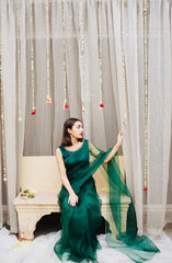 Pashma Khan Stitched Luxury Saree Collection'2025-Dilrubá