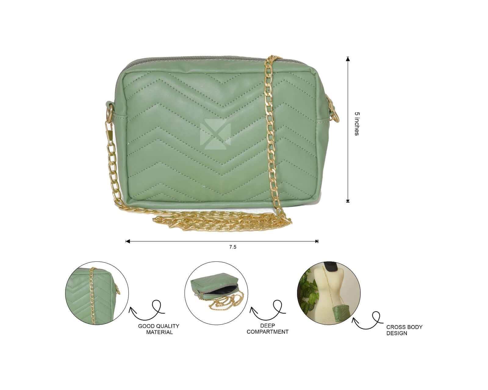 AURA GREEN - LEFTOVER - Bag X