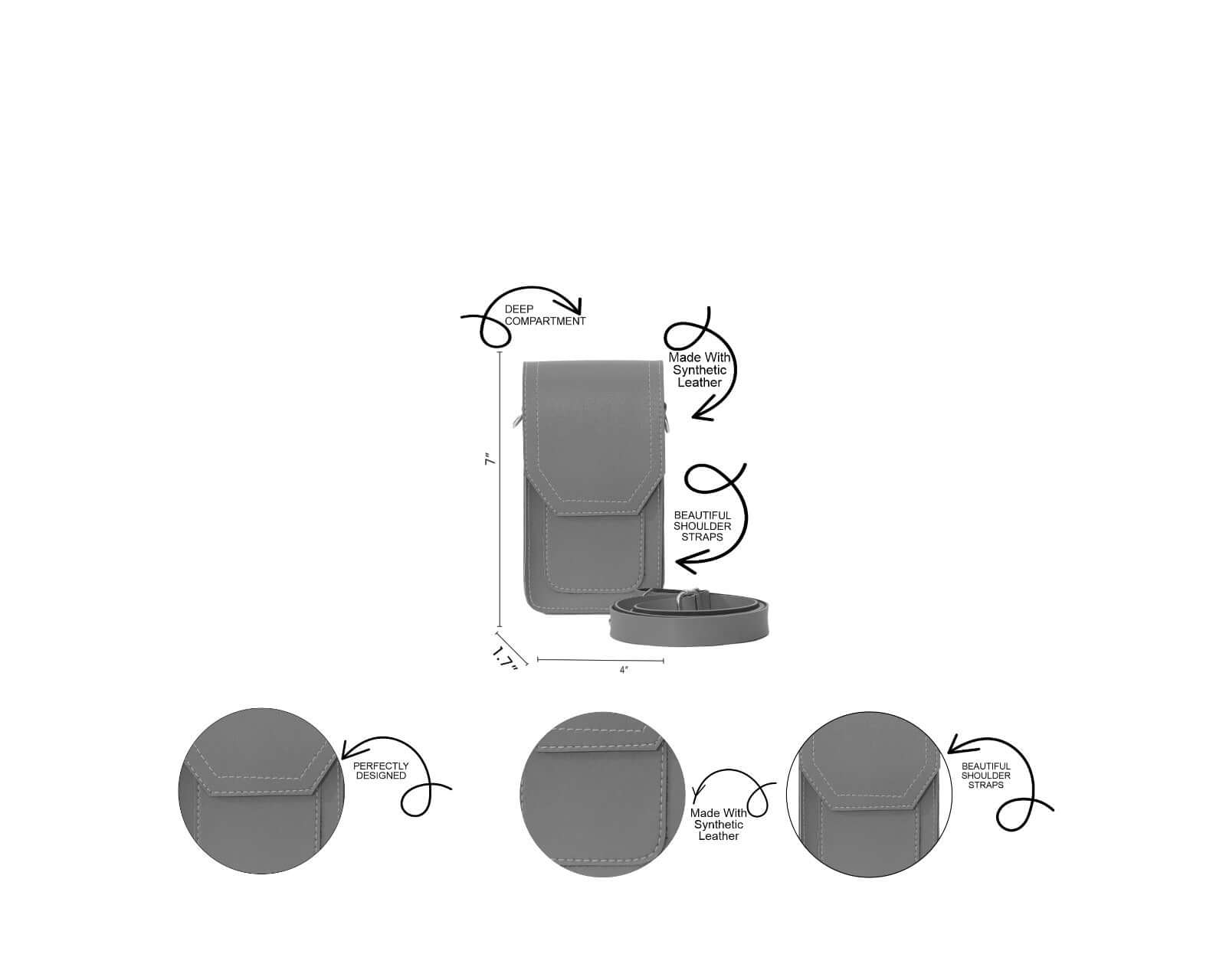 MOBO POUCH BROWN - Bag X