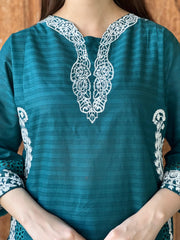 Zaib E Hoor Cutwork Stitched 2p Suit