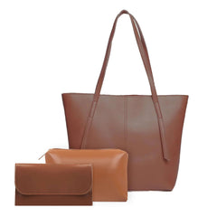 NOVA 3 PCS BROWN - Bag X