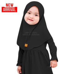 Bidoon Essma Arabic Saudi Kids Makhna Hijab Scarf