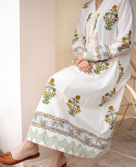 Zaib E Hoor Gul-Dan 3 Piece Frock