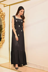 Sonrisa Elegante Black Dress