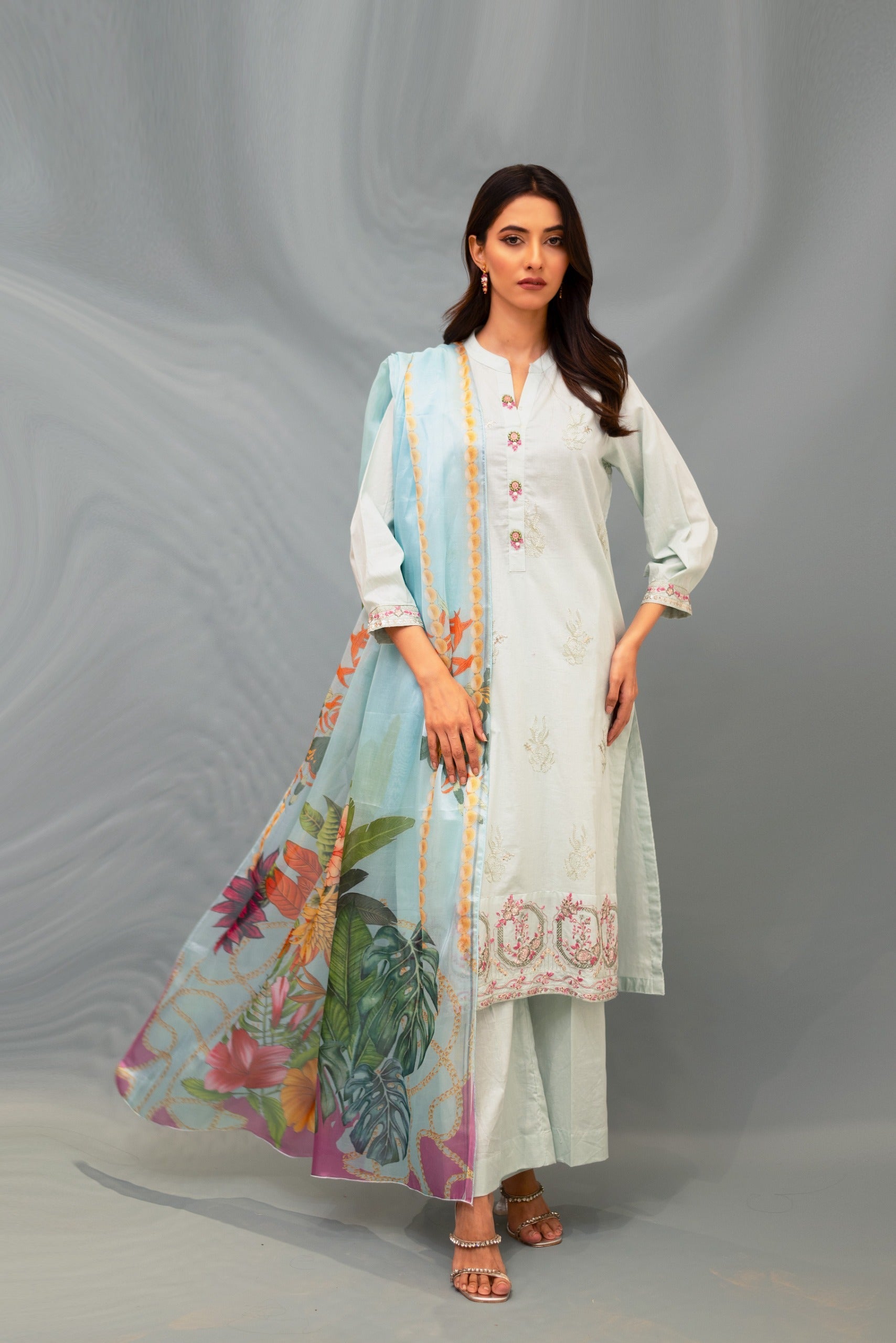 Sonrisa Titli Blue 3pc
