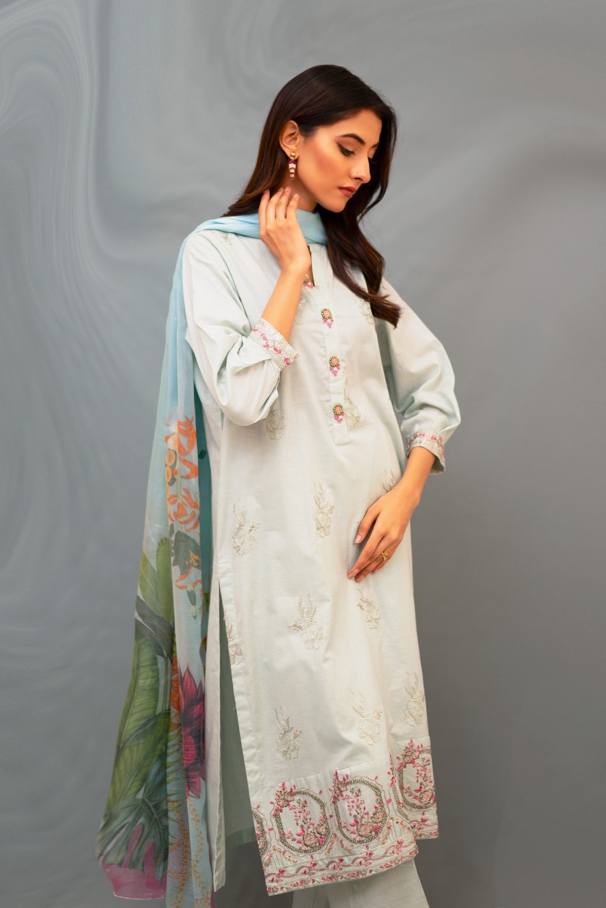 Sonrisa Titli Blue 3pc