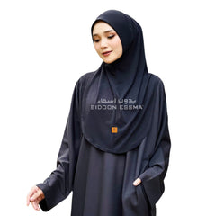 Bidoon Essma Al-Medina In Black Ready To Wear Medium