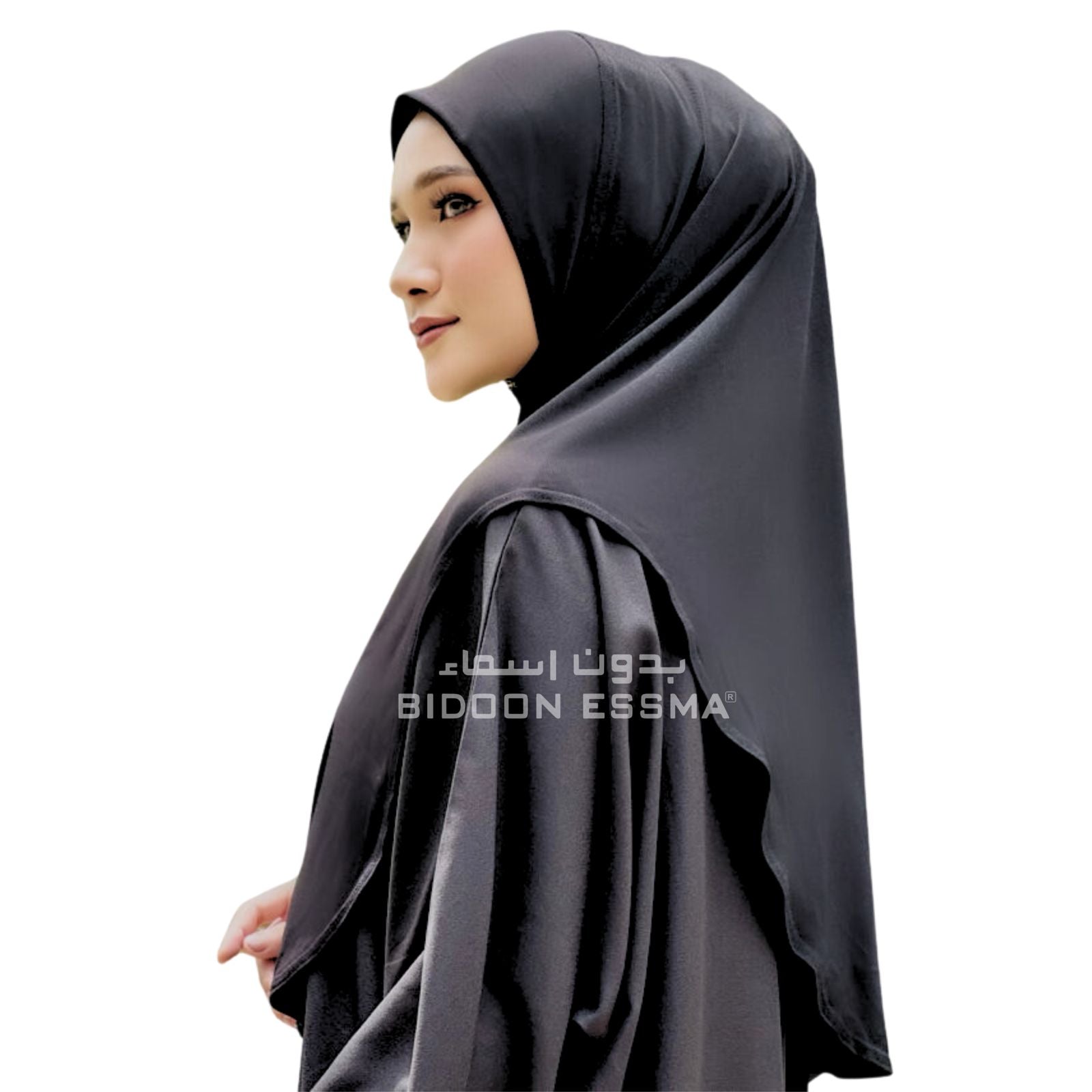 Bidoon Essma Al-Medina In Black Ready To Wear Medium