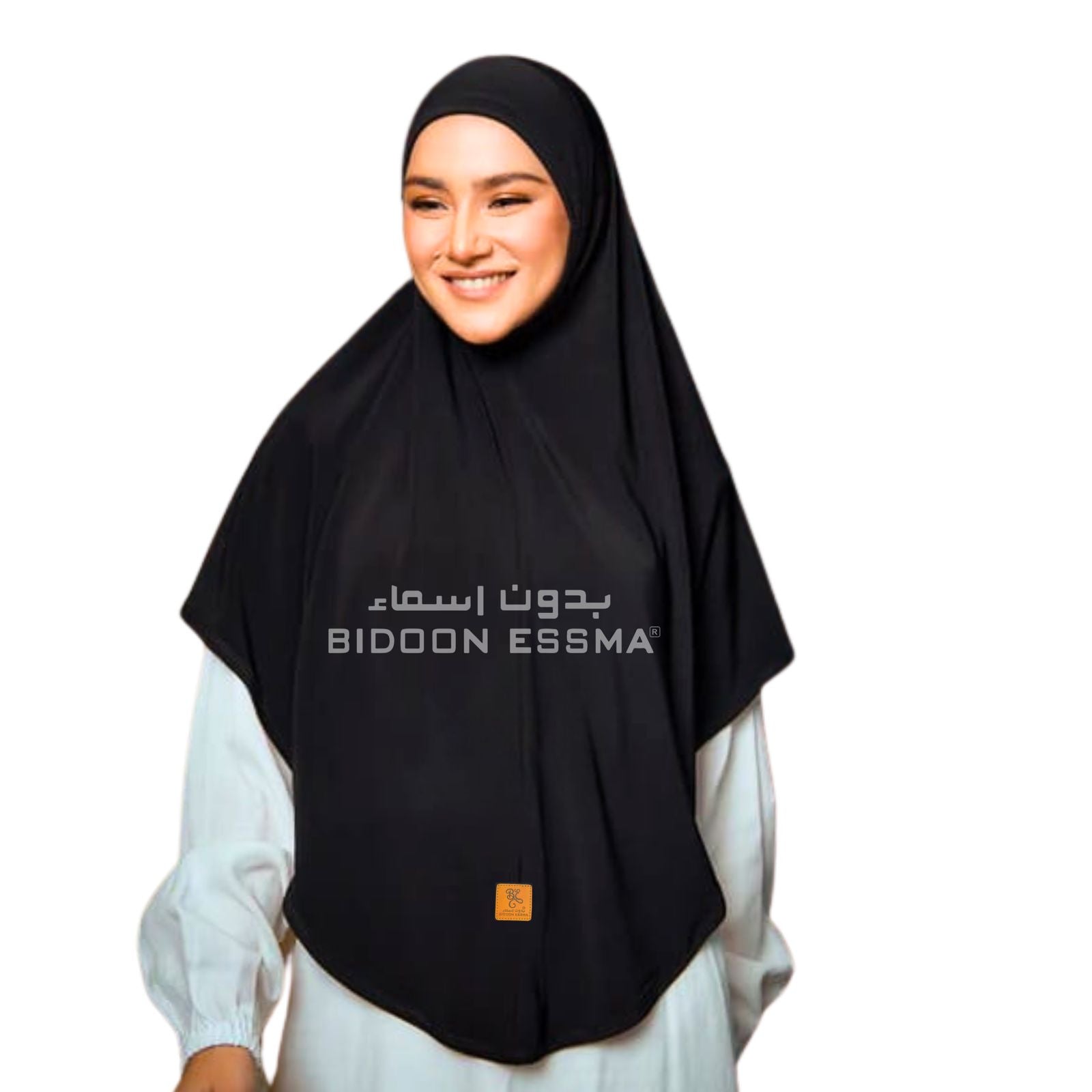 Bidoon Essma Al-Medina In Black Ready To Wear Extra Large