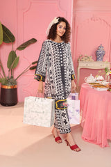 Working Women By Dr Haris Unstitched 2 Piece Lawn Vol-1 Collection-WWD-002
