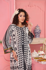 Working Women By Dr Haris Unstitched 2 Piece Lawn Vol-1 Collection-WWD-002