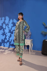 Working Women By Dr Haris Unstitched 2 Piece Lawn Vol-1 Collection-WWD-005