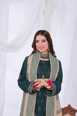 Alif By Dr Haris Unstitched 3 Piece Winter Collection-Alf-005