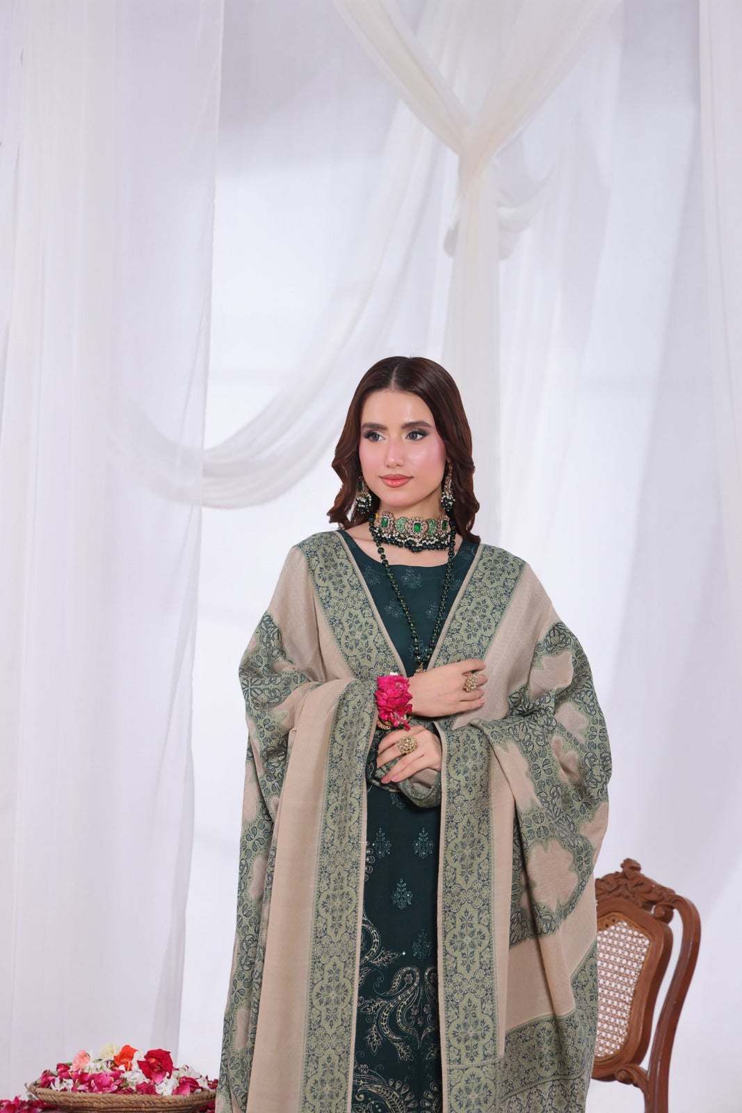 Alif By Dr Haris Unstitched 3 Piece Winter Collection-Alf-005