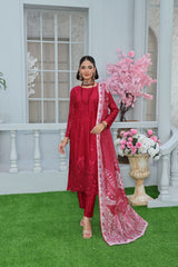 Cira Luxe By Dr Haris Unstitched 3 Piece Winter Collection-CIR-002