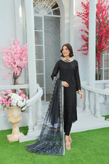 Cira Luxe By Dr Haris Unstitched 3 Piece Winter Collection-CIR-006