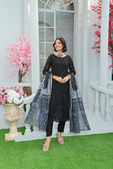 Cira Luxe By Dr Haris Unstitched 3 Piece Winter Collection-CIR-006