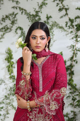 Dr Haris Semi-Stitched 3 Piece Formals Collection-DRF-001