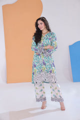 Working Women By Dr Haris Unstitched 2 Piece Lawn Vol-2 Collection-WWD-015