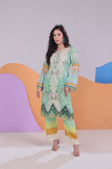 Working Women By Dr Haris Unstitched 2 Piece Lawn Vol-2 Collection-WWD-016