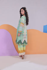 Working Women By Dr Haris Unstitched 2 Piece Lawn Vol-2 Collection-WWD-016