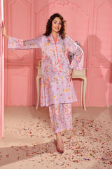 Working Women By Dr Haris Unstitched 2 Piece Lawn Vol-1 Collection-WWD-009