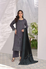 Jade By Dr Haris Unstitched 2 Piece Dhanak Collection-JAD-004