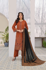 Jade By Dr Haris Unstitched 2 Piece Dhanak Collection-JAD-006