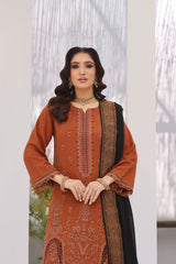 Jade By Dr Haris Unstitched 2 Piece Dhanak Collection-JAD-006