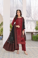 Jade By Dr Haris Unstitched 2 Piece Dhanak Collection-JAD-005