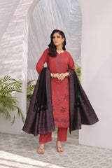 Jade By Dr Haris Unstitched 2 Piece Dhanak Collection-JAD-003