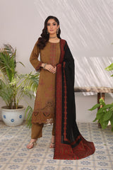 Jade By Dr Haris Unstitched 2 Piece Dhanak Collection-JAD-002
