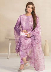 Jahira By Dr Haris Semi Stitched 3 Piece  Collection-Jah-002