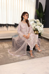 KAHF By Dr Haris Semi Stitched 3 Piece  Collection-KAF-003