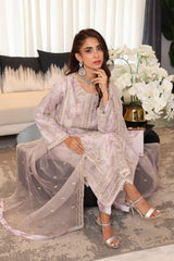 KAHF By Dr Haris Semi Stitched 3 Piece  Collection-KAF-003