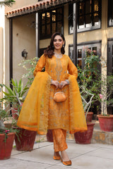 Esha Eshaal By Dr Haris Semi Stitched 3 Piece Collection-ESH-003