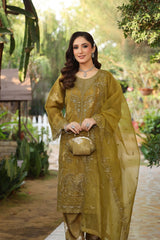 Esha Eshaal By Dr Haris Semi Stitched 3 Piece Collection-ESH-002
