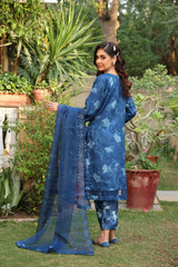 Esha Eshaal By Dr Haris Semi Stitched 3 Piece Collection-ESH-001