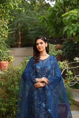 Esha Eshaal By Dr Haris Semi Stitched 3 Piece Collection-ESH-001