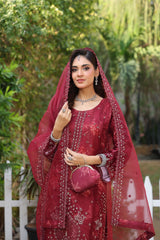 Esha Eshaal By Dr Haris Semi Stitched 3 Piece Collection-ESH-005