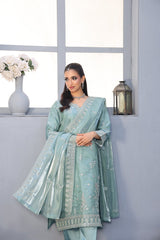 LUXE By Dr Haris Unstitched 3 Piece Fancy Suit-LUX-002
