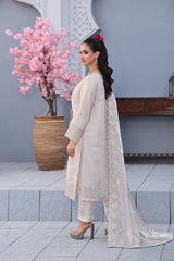 LUXE By Dr Haris Unstitched 3 Piece Fancy Suit-LUX-001
