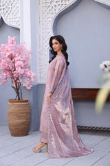 LUXE By Dr Haris Unstitched 3 Piece Fancy Suit-LUX-003