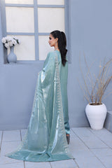 LUXE By Dr Haris Unstitched 3 Piece Fancy Suit-LUX-002