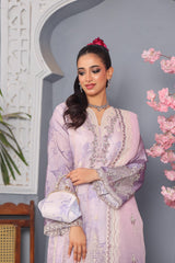 CHIC Chronicles By Dr Haris Unstitched 3 Piece Fancy Suit-CHI-002