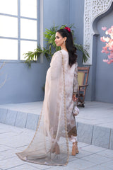 CHIC Chronicles By Dr Haris Unstitched 3 Piece Fancy Suit-CHI-003